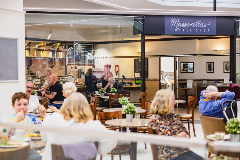 Exterior view of Massarella's at The Darwin Shrewsbury