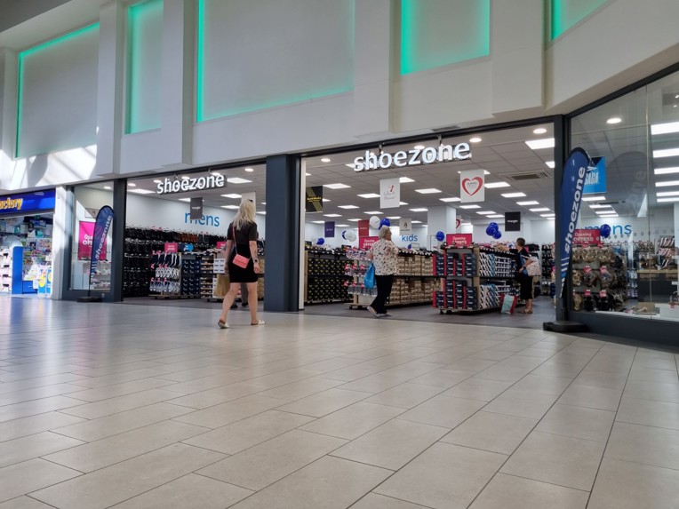 Shoezone shop at The Darwin
