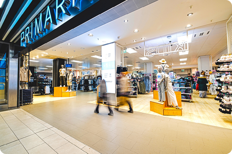 Entrance to Primark Shrewsbury